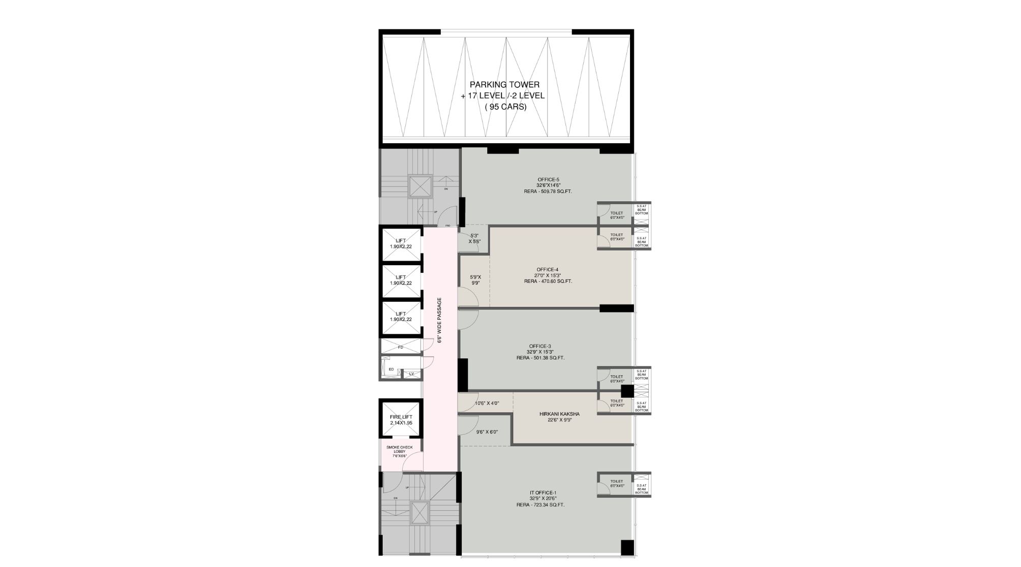 Dream-Nexus-Typical-Floor-Plan-1St- Floor